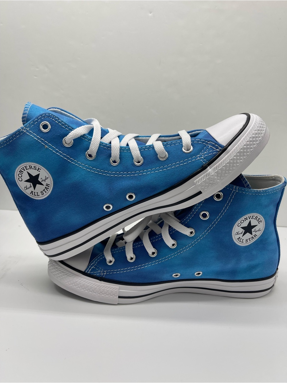 Converse • WMNS A11777F CTAS HI GNARLY BLUE/BLUE/WHITE Sneakers - Picture 15 of 16